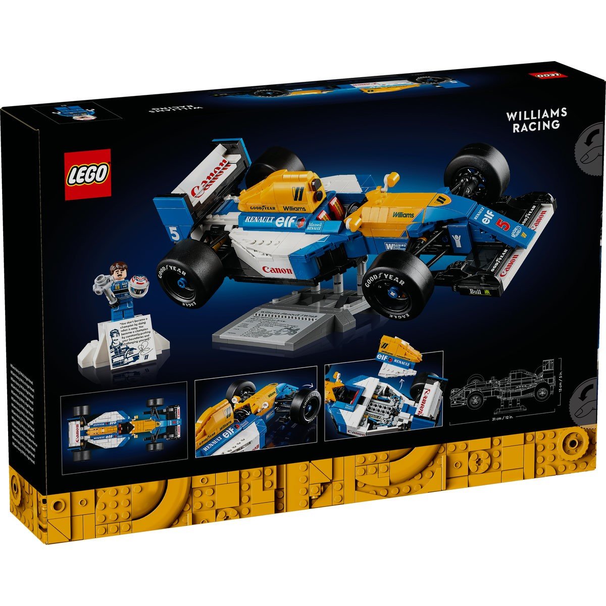 Lego icons Williams racing fw14b si nigel mansell 10353 - Publisol.ro