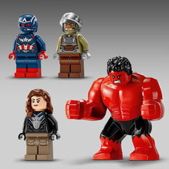 Lego marvel super heroes batalia dintre capitanul america si hulk rosu 76292, LEGO - Publisol.ro