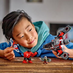 Lego marvel super heroes batalia dintre capitanul america si hulk rosu 76292, LEGO - Publisol.ro