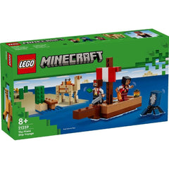 Lego minecraft calatorie pe corabia de pirati 21259, LEGO - Publisol.ro