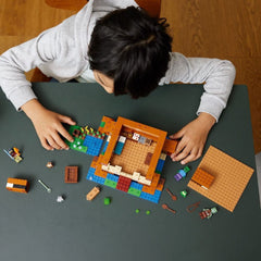 Lego minecraft casa broasca 21256, LEGO - Publisol.ro