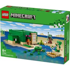 Lego minecraft casa de pe plaja testoaselor 21254, LEGO - Publisol.ro