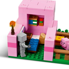 Lego minecraft casa - purcelus 21268, LEGO - Publisol.ro