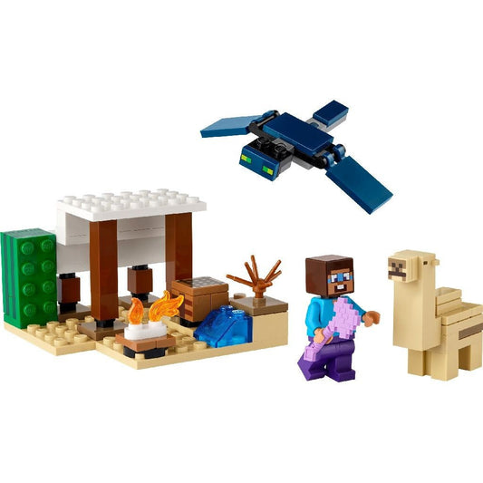 Lego minecraft expeditia in desert a lui steve 21251, LEGO - Publisol.ro