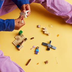 Lego minecraft expeditia in desert a lui steve 21251, LEGO - Publisol.ro