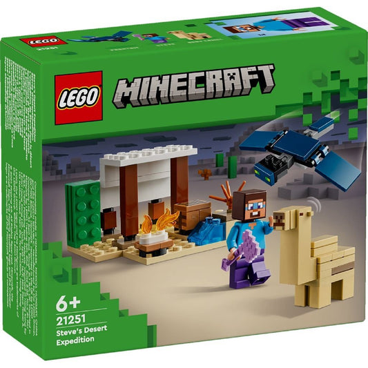 Lego minecraft expeditia in desert a lui steve 21251, LEGO - Publisol.ro