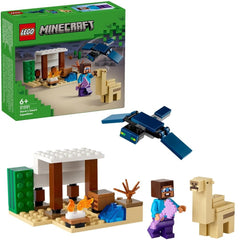 Lego minecraft expeditia in desert a lui steve 21251, LEGO - Publisol.ro