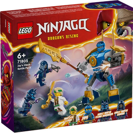 Lego ninjago pachet de lupta robotul lui jay 71805, LEGO - Publisol.ro