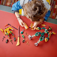 Lego ninjago robotii din echipa ninja a lui lloyd si arin 71794, LEGO - Publisol.ro