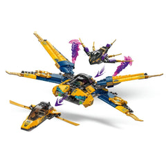 Lego ninjago superavionul cu reactie al lui ras si arin 71833, LEGO - Publisol.ro