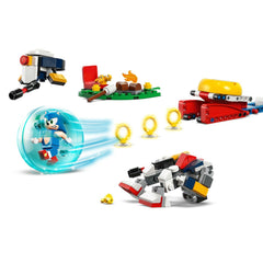 Lego sonic înfruntare la focul de tabara al lui sonic 77001, LEGO - Publisol.ro
