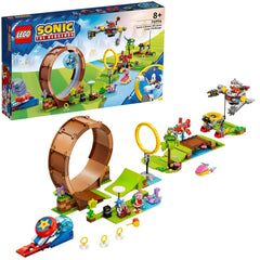 Lego sonic provocarea cu bucla a lui sonic din zona green hill 76994, LEGO - Publisol.ro