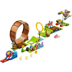 Lego sonic provocarea cu bucla a lui sonic din zona green hill 76994, LEGO - Publisol.ro