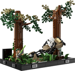 Lego star wars diorama de urmarire cu speederul pe endor 75353, LEGO - Publisol.ro