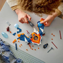 Lego super heroes avionul de lupta al lui rocket vs ronan 76278, LEGO - Publisol.ro