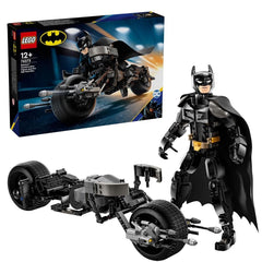 Lego super heroes figurina de constructie batman si motocicleta bat - pod 76273, LEGO - Publisol.ro