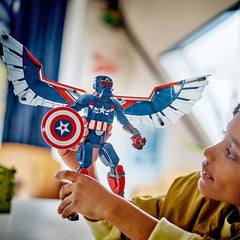 Lego super heroes figurina de constructie capitanul america 76296, LEGO - Publisol.ro