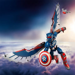Lego super heroes figurina de constructie capitanul america 76296, LEGO - Publisol.ro