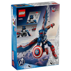 Lego super heroes figurina de constructie capitanul america 76296, LEGO - Publisol.ro