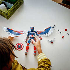 Lego super heroes figurina de constructie capitanul america 76296, LEGO - Publisol.ro