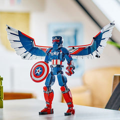 Lego super heroes figurina de constructie capitanul america 76296, LEGO - Publisol.ro