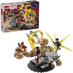 Lego super heroes omul paianjen vs sandman batalia finala 76280, LEGO - Publisol.ro