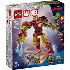 Lego super heroes robotul iron man vs. ultron 76307, LEGO - Publisol.ro