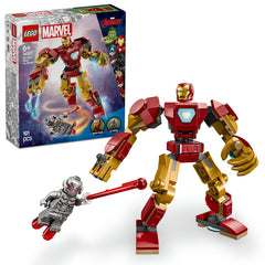 Lego super heroes robotul iron man vs. ultron 76307, LEGO - Publisol.ro