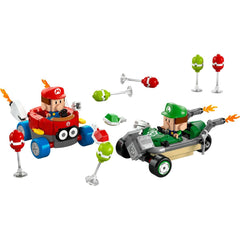 Lego super mario mario kart baby mario si baby luigi 72034, LEGO - Publisol.ro