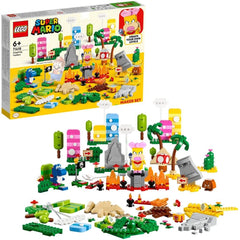 Lego super mario set de creator cutia de unelte pentru creativitate 71418, LEGO - Publisol.ro