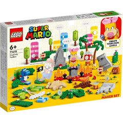 Lego super mario set de creator cutia de unelte pentru creativitate 71418, LEGO - Publisol.ro