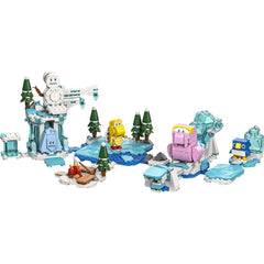 Lego super mario setul de extindere morsel si aventura lui in zapada 71417, LEGO - Publisol.ro