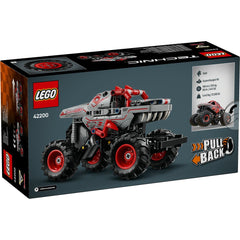 Lego technic monster jam thunderroarus pull - back 42200, LEGO - Publisol.ro