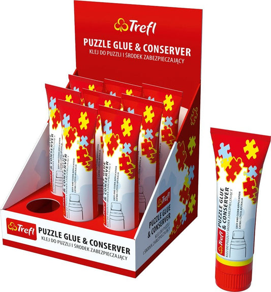 Lipici si protectie pentru puzzle, Trefl - Publisol.ro