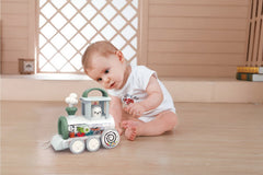 Locomotiva cu mecanism steam, Jucarii Bebe - Publisol.ro
