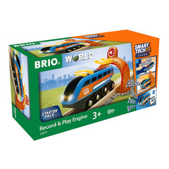Locomotiva inteligenta cu inregistrare si redare de sunete personalizate, BRIO - Publisol.ro
