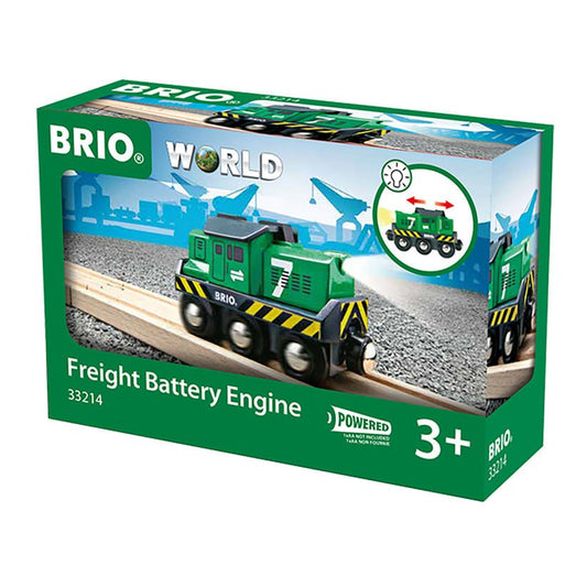 Locomotiva marfar cu baterii, BRIO - Publisol.ro