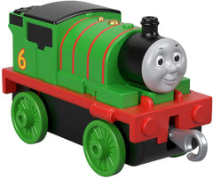 Locomotiva percy push along cu pete colorate, Mattel - Publisol.ro