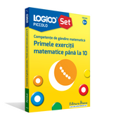 Logico piccolo - competente de gandire matematica. primele exercitii matematice pana la 10 (6+)
