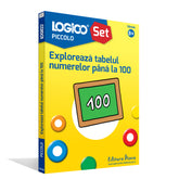 Logico piccolo - exploreaza tabelul numerelor pana la 100 (8+)