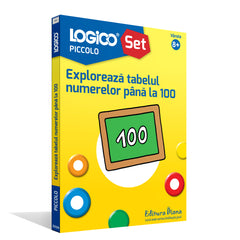 Logico piccolo - exploreaza tabelul numerelor pana la 100 (8+), de Editura Diana