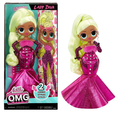 L.o.l. surprise! omg lady diva papusa fashionista cu accesorii, MGA - Publisol.ro