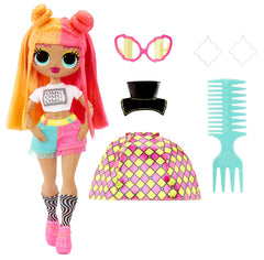 L.o.l. surprise! omg neonlicious papusa fashionista cu accesorii, MGA - Publisol.ro
