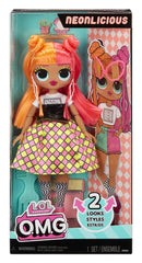 L.o.l. surprise! omg neonlicious papusa fashionista cu accesorii, MGA - Publisol.ro