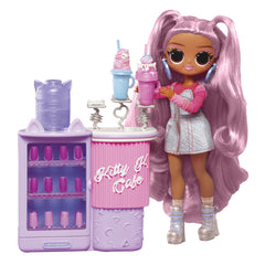 L.o.l. surprise! omg sweet nails kitty k café set papusa cu accesorii, MGA - Publisol.ro