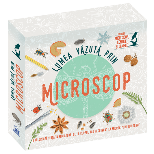Lumea vazuta prin microscop, de Tom Jackson - Publisol.ro