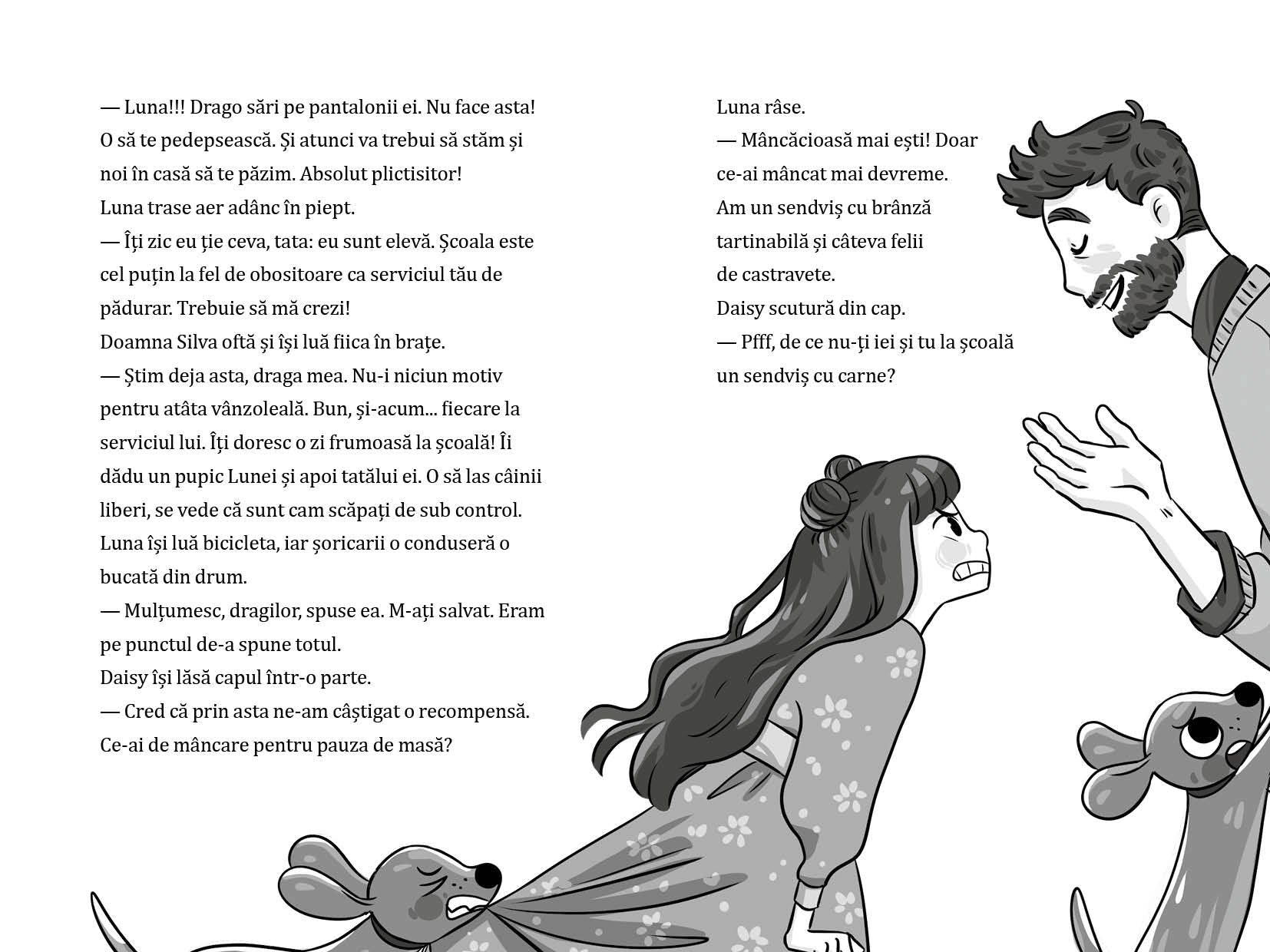 Luna si Padurea Magica vol 5. Un râs cu ochii verzi, de Usch Luhn - Publisol.ro