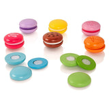 Macarons din lemn, set 8 bucati, Viga Toys - Publisol.ro