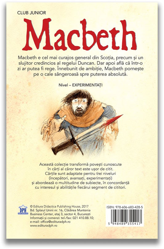 Macbeth, de Repovestire dupa Shakespeare de Conrad Mason - Publisol.ro