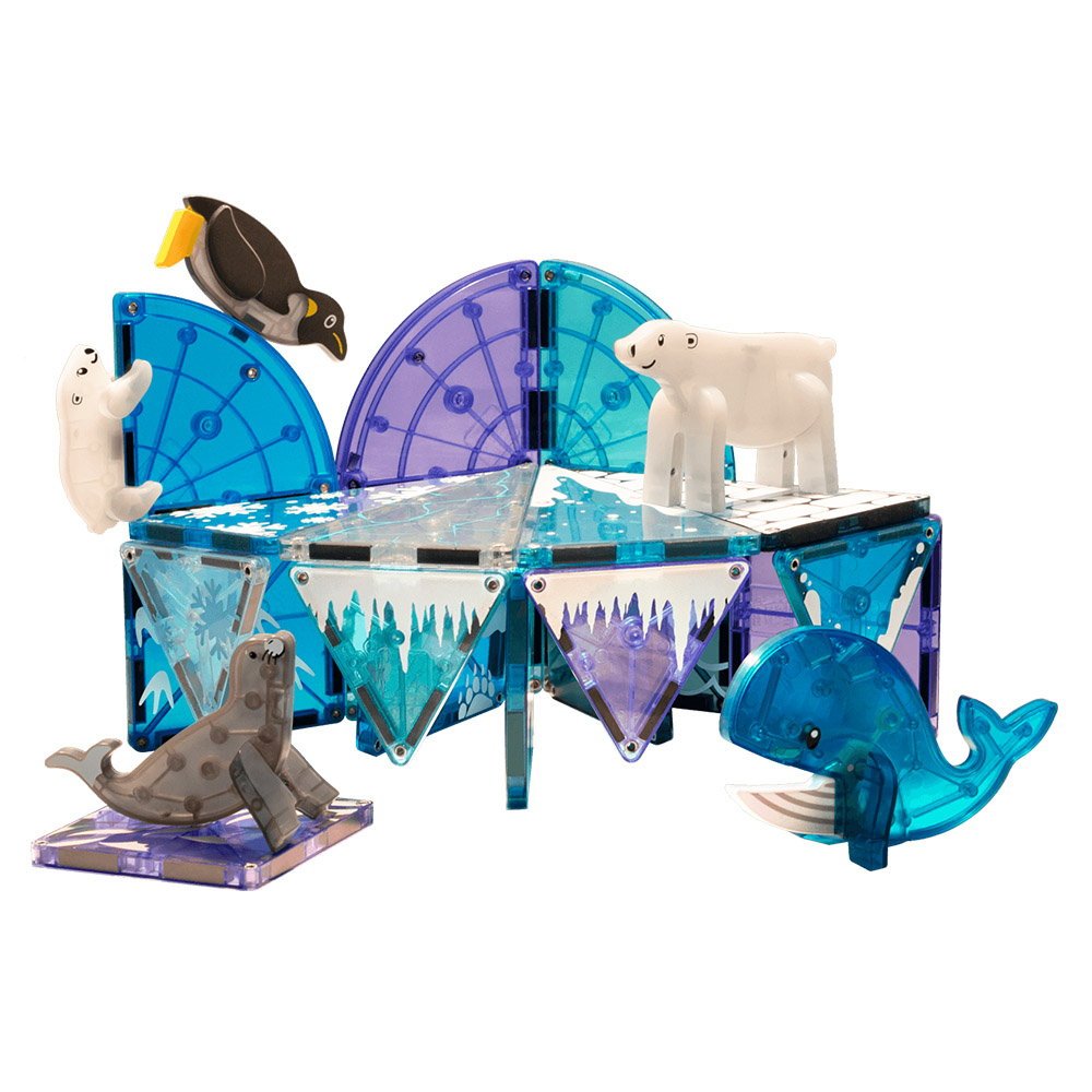 MAGNA - TILES Arctic Animals, set magnetic - Publisol.ro